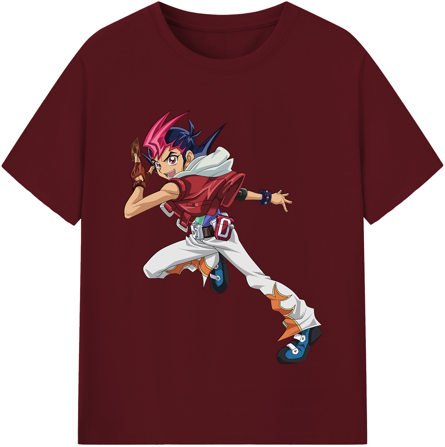 （画像用） 遊☆戯☆王 Yu-Gi-Oh! 綿100％半袖Tシャツ（フロントプリント）